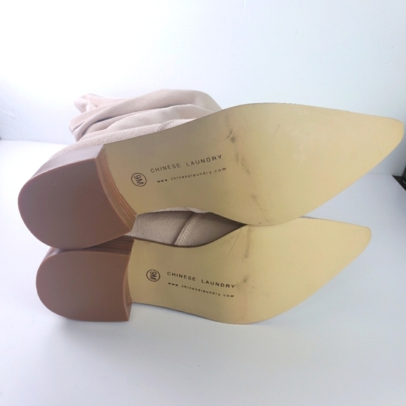 Chinese Laundry slouchy Suede Heeled Boots - Picture 10 of 10